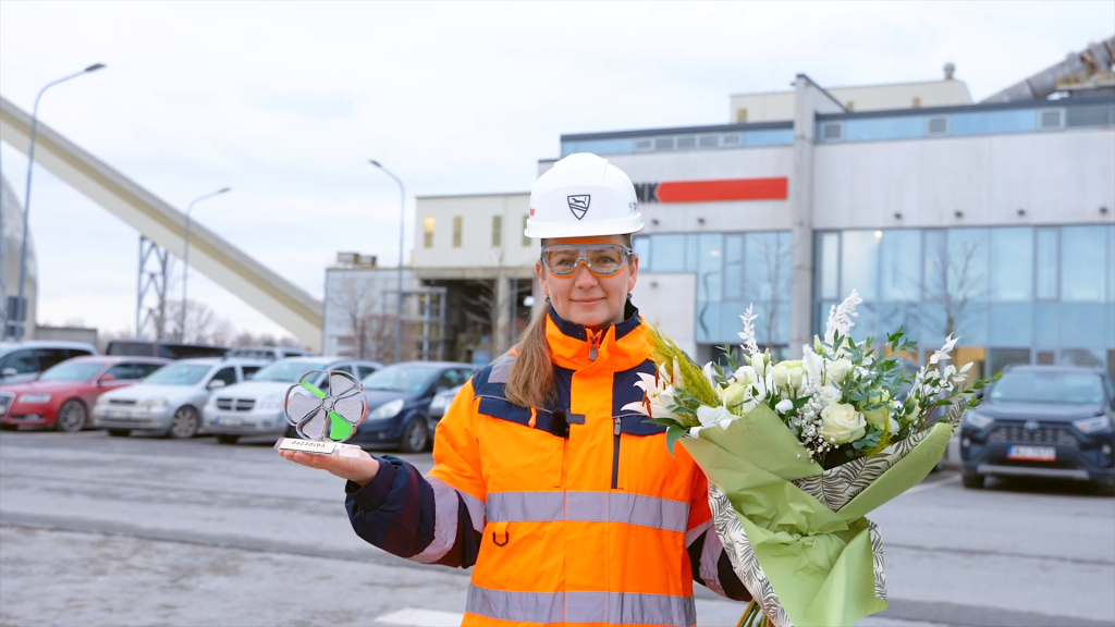 Dažādības 2020 laureāte no SIA SIA “SCHWENK Latvija” kategorijā “Mūsu tirgus attiecības”