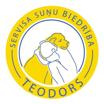 Servisa suņu biedrība TEODORS logo