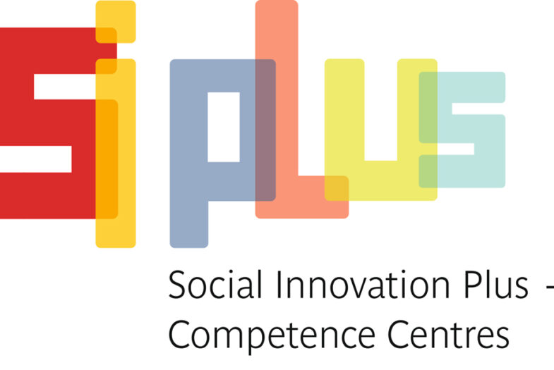 Projekta Sociālās Inovācijas plus - kompetenču centri logotips