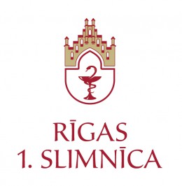 Rīgas 1. slimnīcas logotips