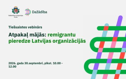 30. septembra vebinārs ar nosaukumu Atpakaļ mājās: remigrantu pieredze Latvijas organizācijās.